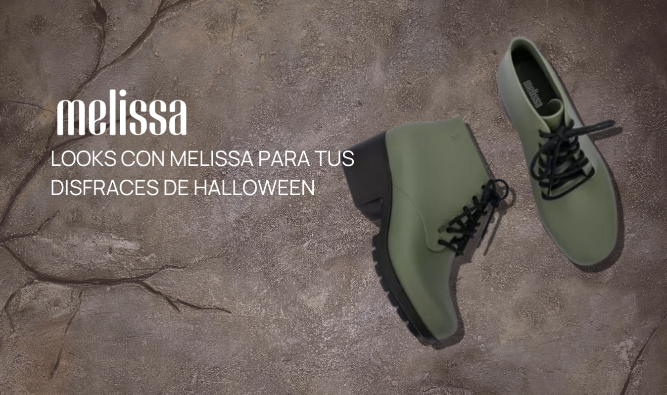 Calzado Melissa ideal para tus planes de Halloween